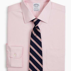 Brooks Brothers pink men's dress shirt 16 1/2x35